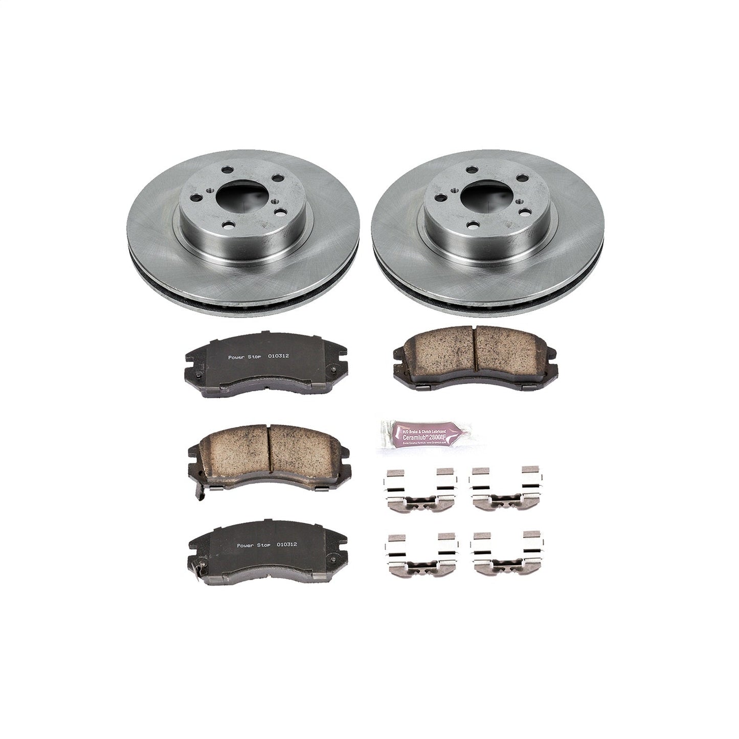 PowerStop 93-96 Subaru Impreza Front Autospecialty Brake Kit (KOE443)