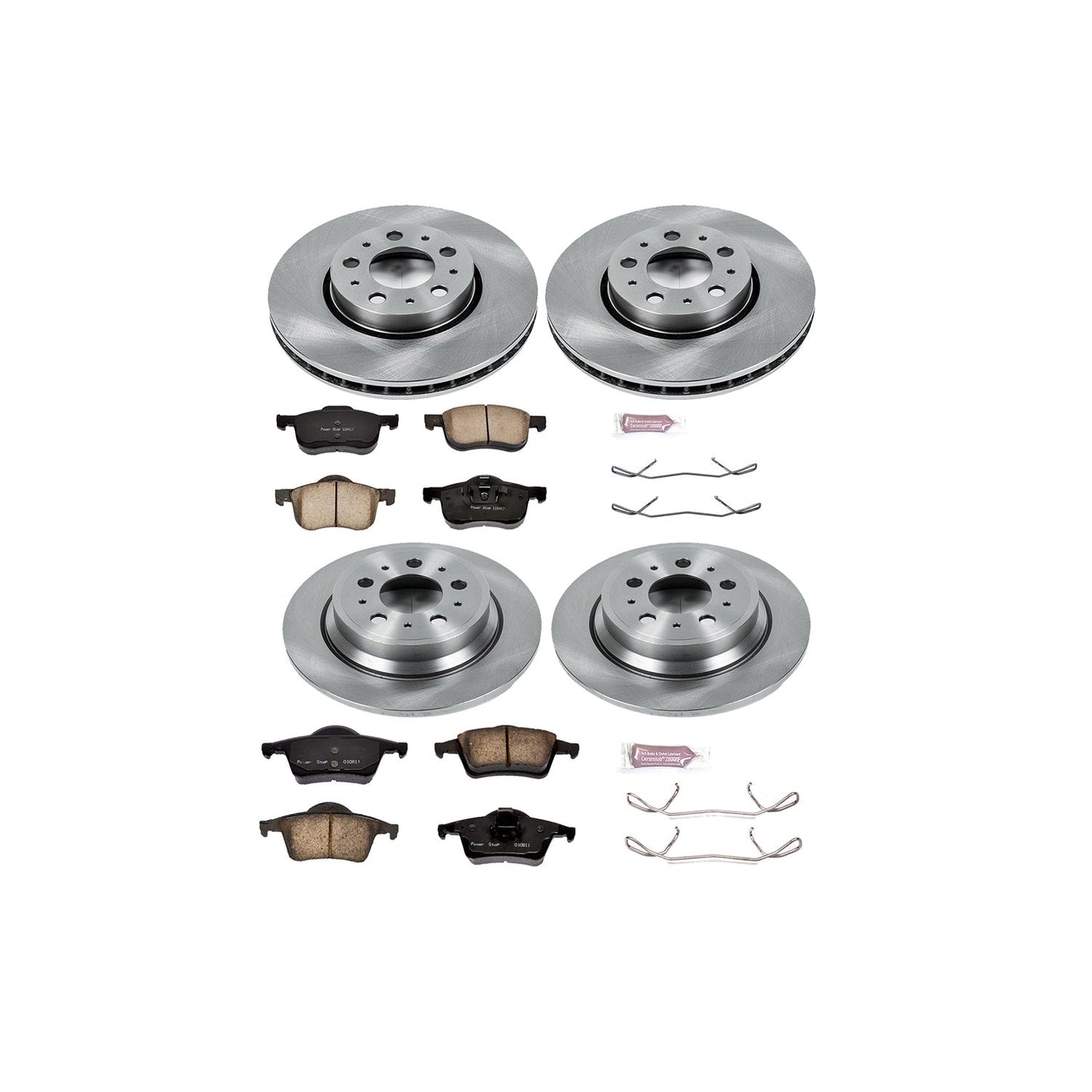 PowerStop 01-07 Volvo S60 Front & Rear Autospecialty Brake Kit (KOE4430)