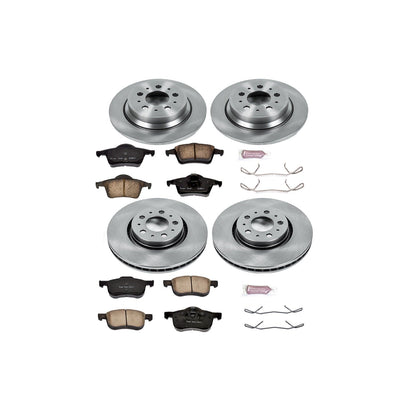 PowerStop 01-09 Volvo S60 Front & Rear Autospecialty Brake Kit (KOE4431)