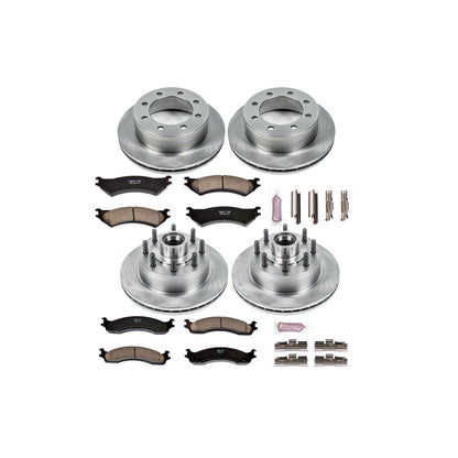 PowerStop 2007 Ford E-1500 Front & Rear Autospecialty Brake Kit (KOE4434)