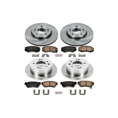 PowerStop 07-10 Hyundai Elantra Front & Rear Autospecialty Brake Kit (KOE4442)
