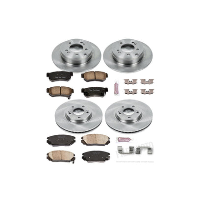 PowerStop 06-08 Hyundai Sonata Front & Rear Autospecialty Brake Kit (KOE4443)