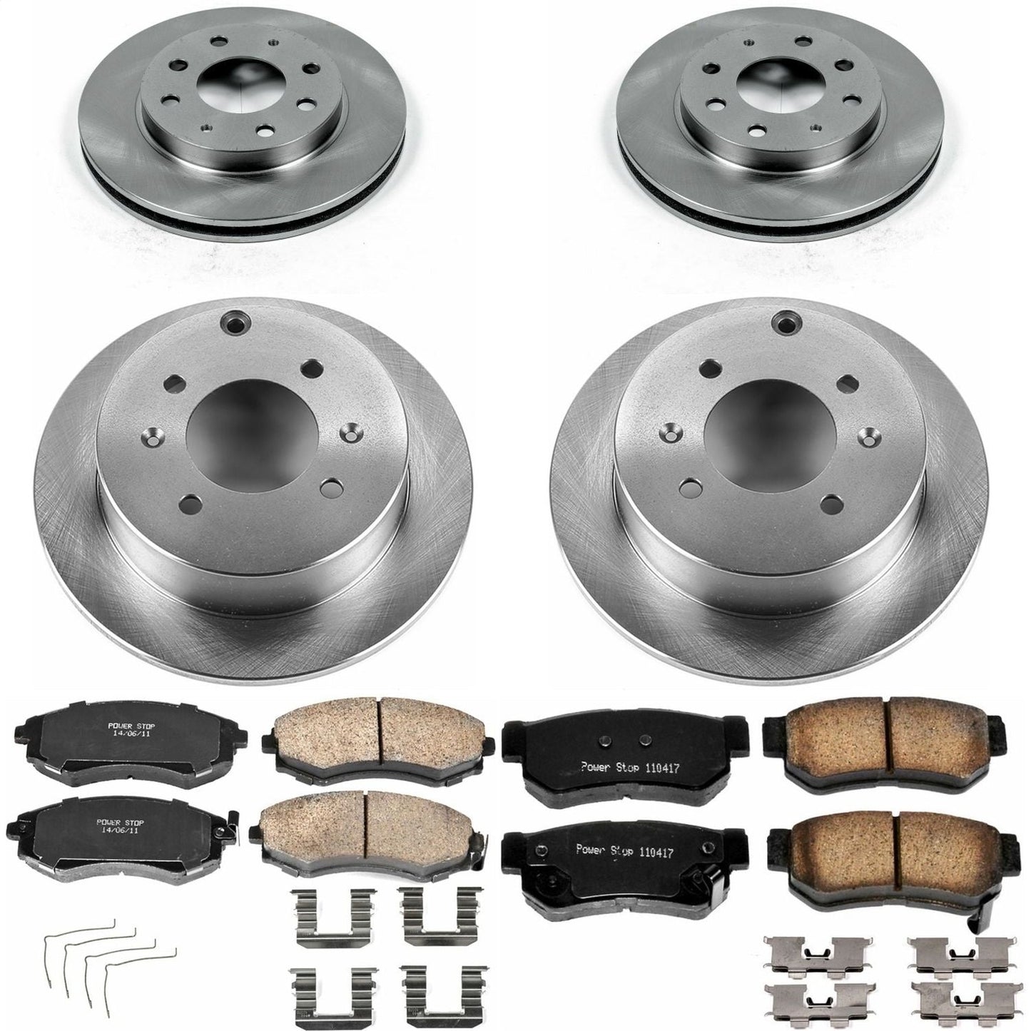 PowerStop 99-01 Hyundai Sonata Front & Rear Autospecialty Brake Kit (KOE4444)