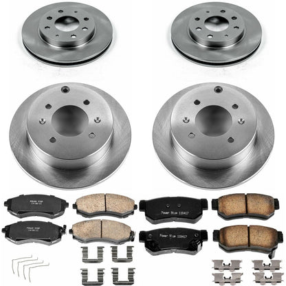 PowerStop 99-01 Hyundai Sonata Front & Rear Autospecialty Brake Kit (KOE4444)