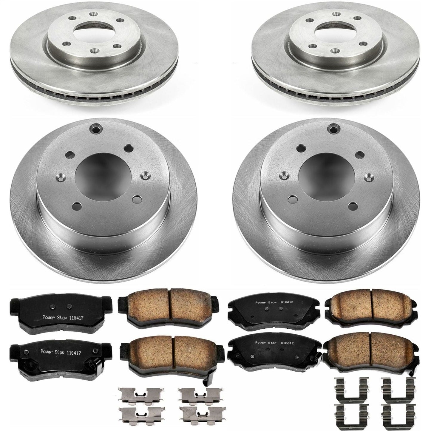 PowerStop 03-05 Hyundai Sonata Front & Rear Autospecialty Brake Kit (KOE4445)