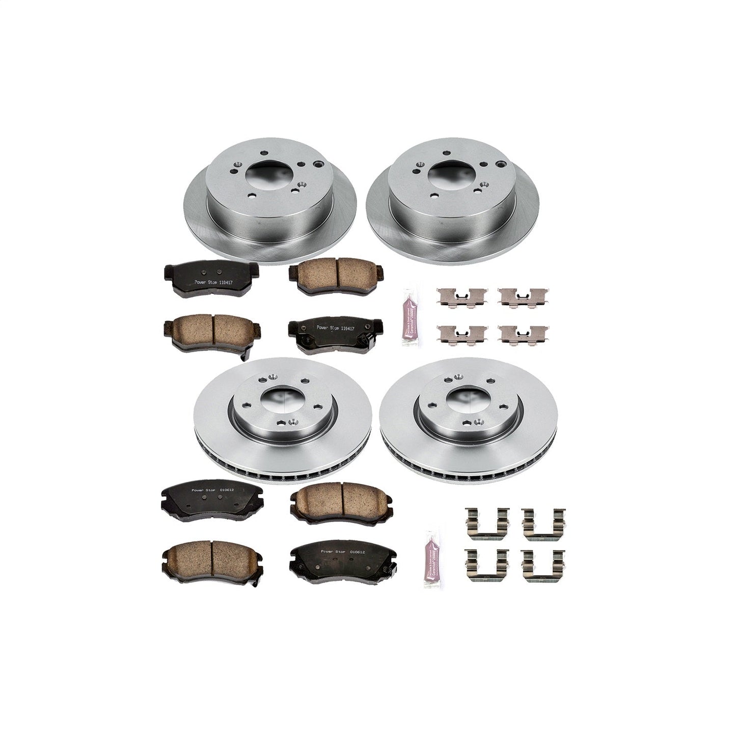PowerStop 05-09 Hyundai Tucson Front & Rear Autospecialty Brake Kit (KOE4448)
