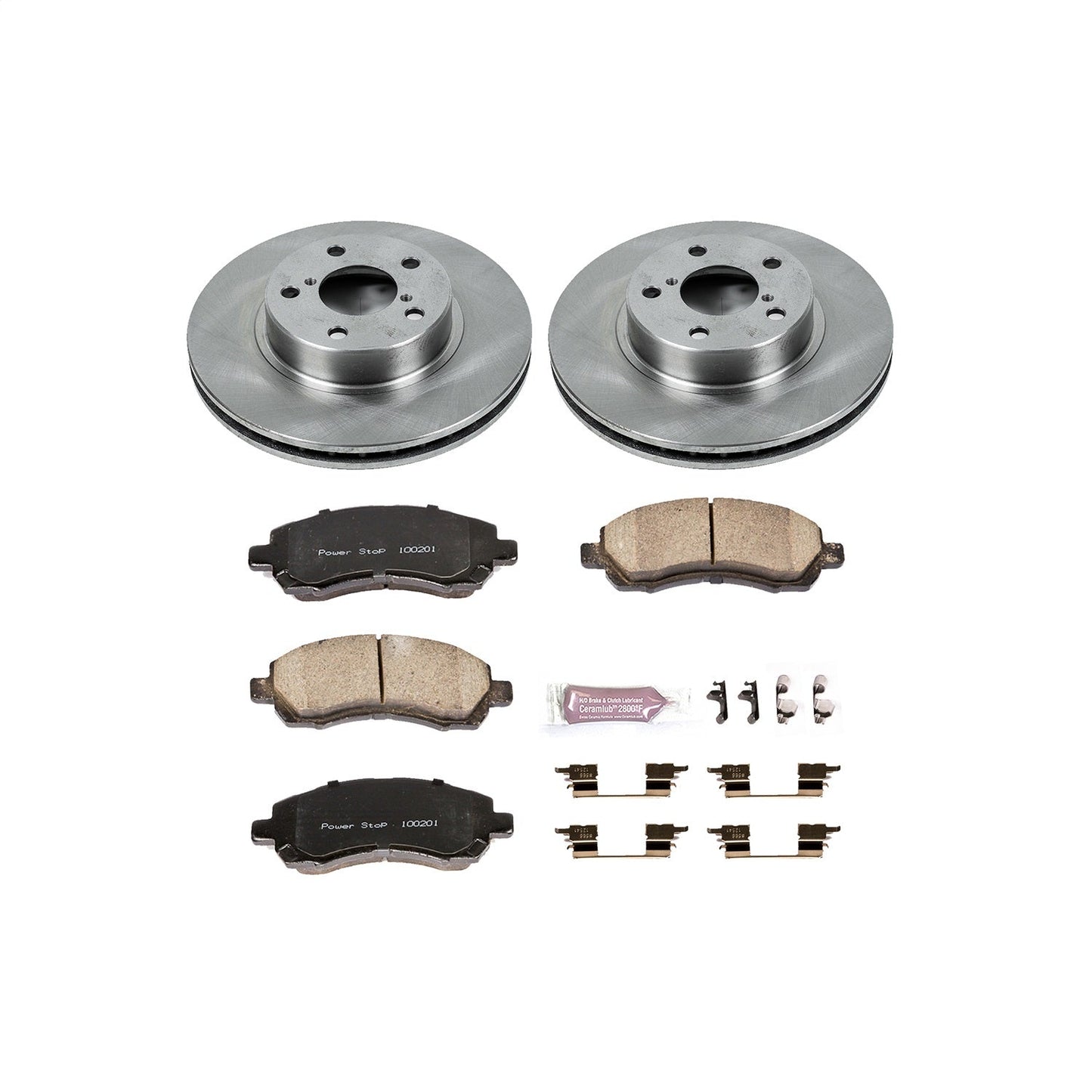 PowerStop 97-01 Subaru Impreza Front Autospecialty Brake Kit (KOE445)