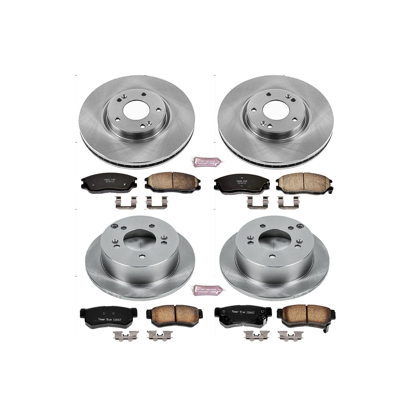 PowerStop 03-05 Hyundai XG350 Front & Rear Autospecialty Brake Kit (KOE4450)