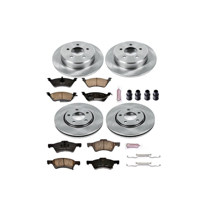 PowerStop 01-07 Chrysler Town & Country Front & Rear Autospecialty Brake Kit (KOE4458)