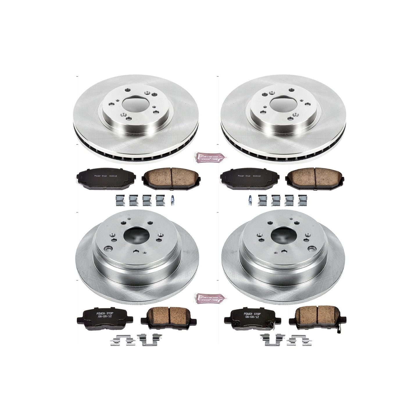 PowerStop 02-04 Honda Odyssey Front & Rear Autospecialty Brake Kit (KOE4459)