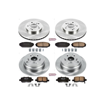 PowerStop 02-04 Honda Odyssey Front & Rear Autospecialty Brake Kit (KOE4459)