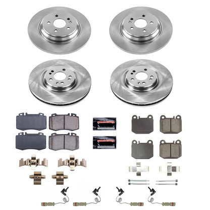 PowerStop 00-01 Mercedes-Benz ML430 Front & Rear Autospecialty Brake Kit (KOE4463)