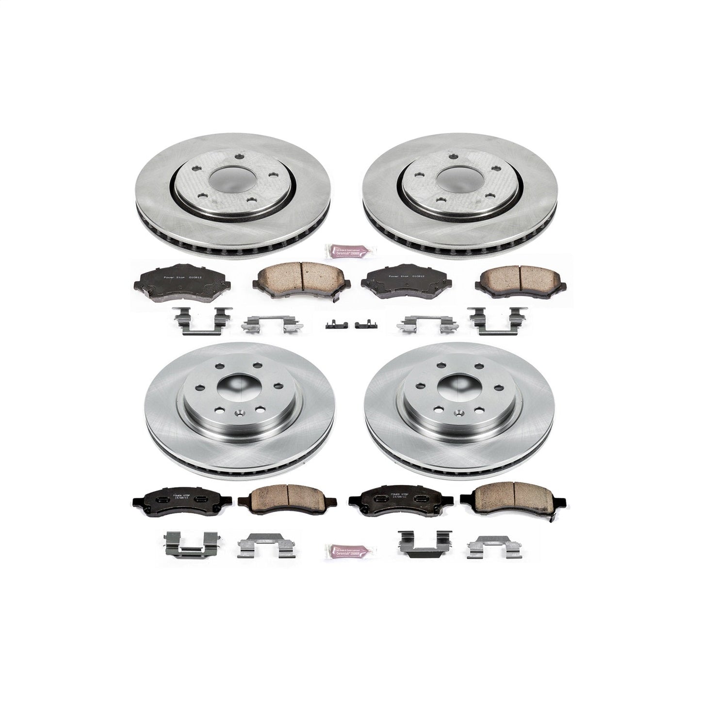 PowerStop 08-17 Buick Enclave Front & Rear Autospecialty Brake Kit (KOE4466)