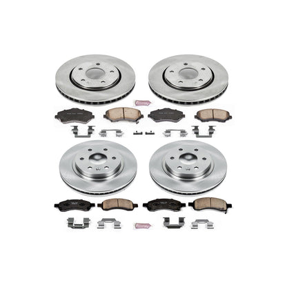 PowerStop 08-17 Buick Enclave Front & Rear Autospecialty Brake Kit (KOE4466)