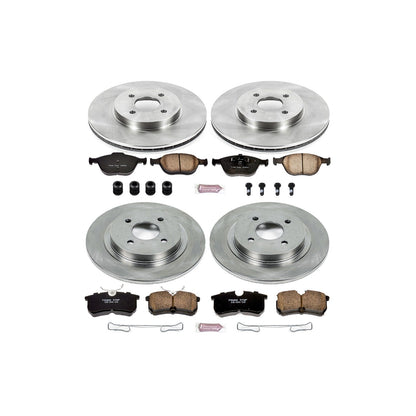 PowerStop 02-04 Ford Focus Front & Rear Autospecialty Brake Kit (KOE4467)