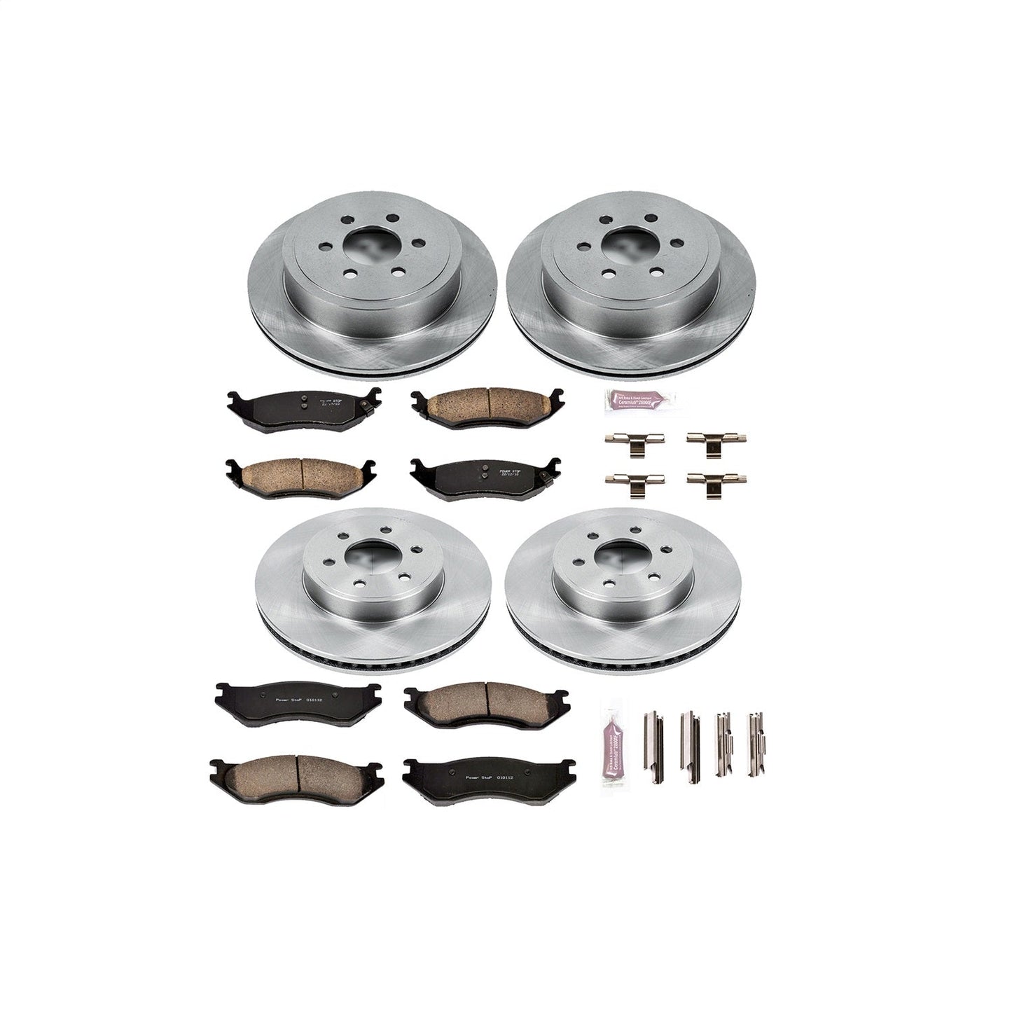 PowerStop 2003 Dodge Durango Front & Rear Autospecialty Brake Kit (KOE4471)