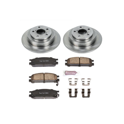 PowerStop 93-96 Subaru Impreza Rear Autospecialty Brake Kit (KOE448)