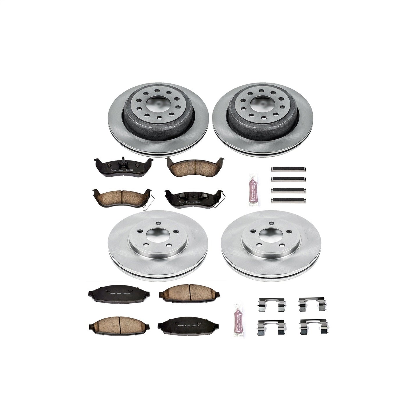 PowerStop 03-11 Lincoln Town Car Front & Rear Autospecialty Brake Kit (KOE4486)