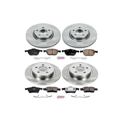 PowerStop 04-05 Volvo S40 Front & Rear Autospecialty Brake Kit (KOE4492)