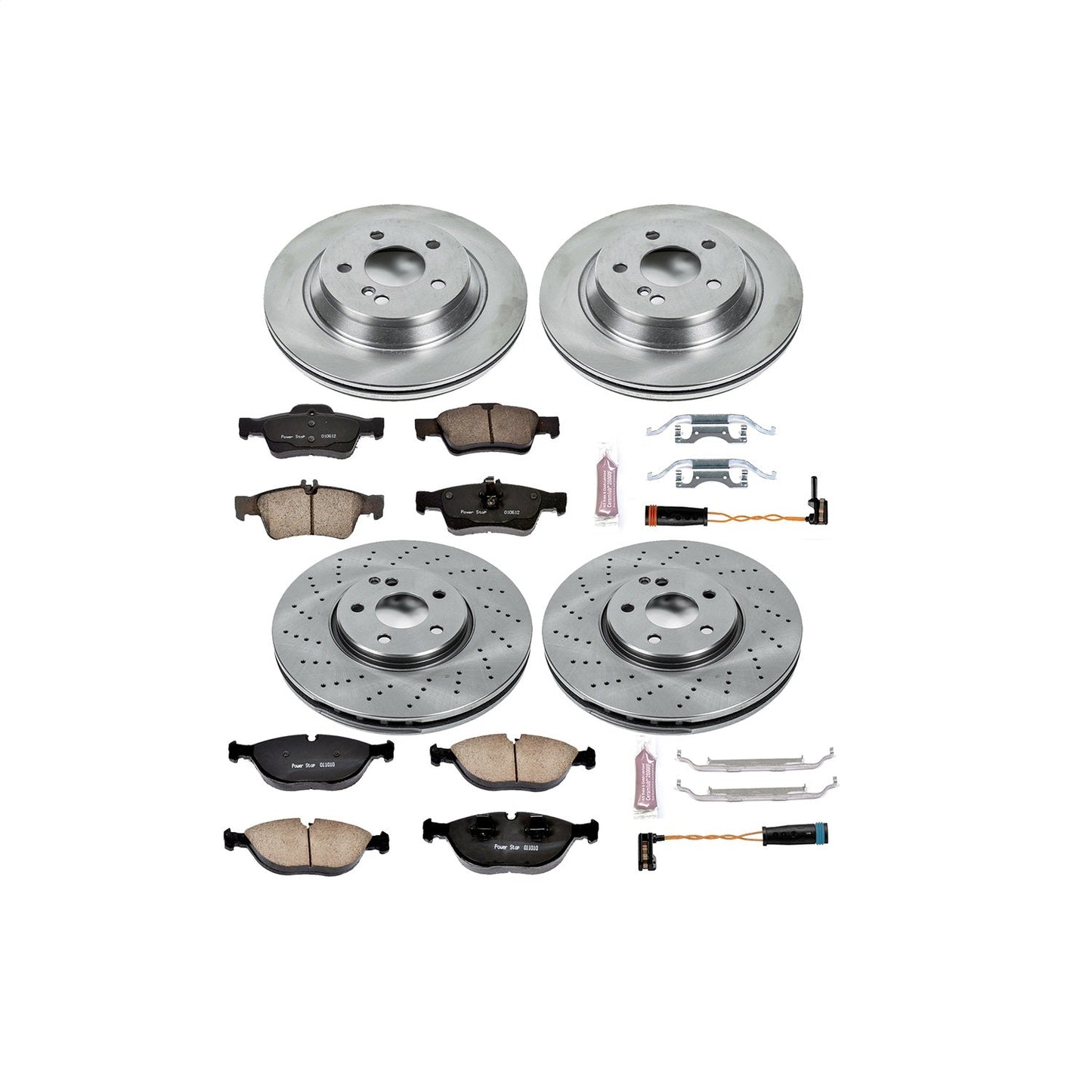 PowerStop 03-06 Mercedes-Benz S500 Front & Rear Autospecialty Brake Kit (KOE4507)