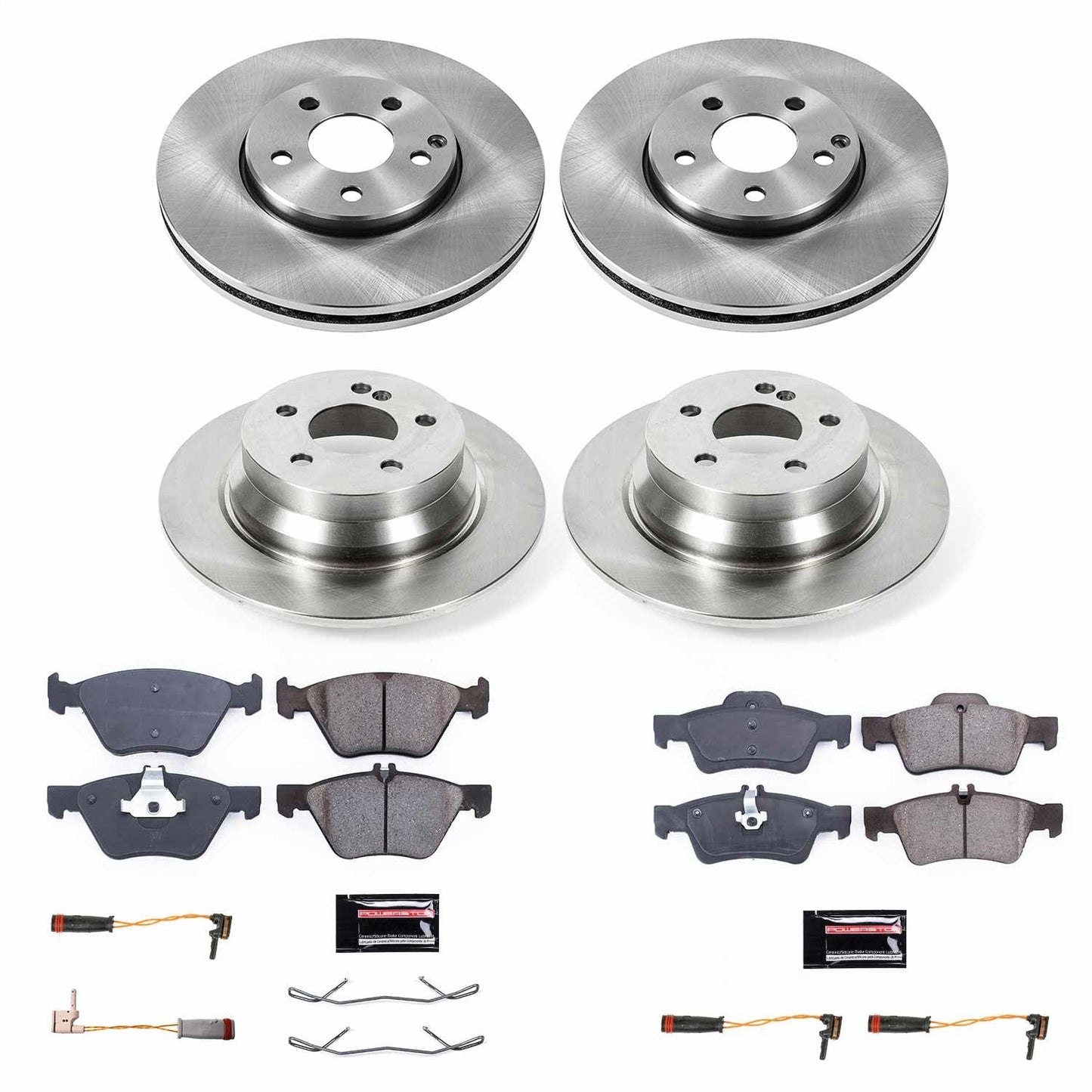 PowerStop 04-05 Mercedes-Benz E320 Front & Rear Autospecialty Brake Kit (KOE4511)