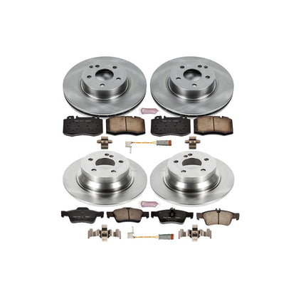 PowerStop 2006 Mercedes-Benz E350 Front and Rear Autospecialty Brake Kit (KOE4512)