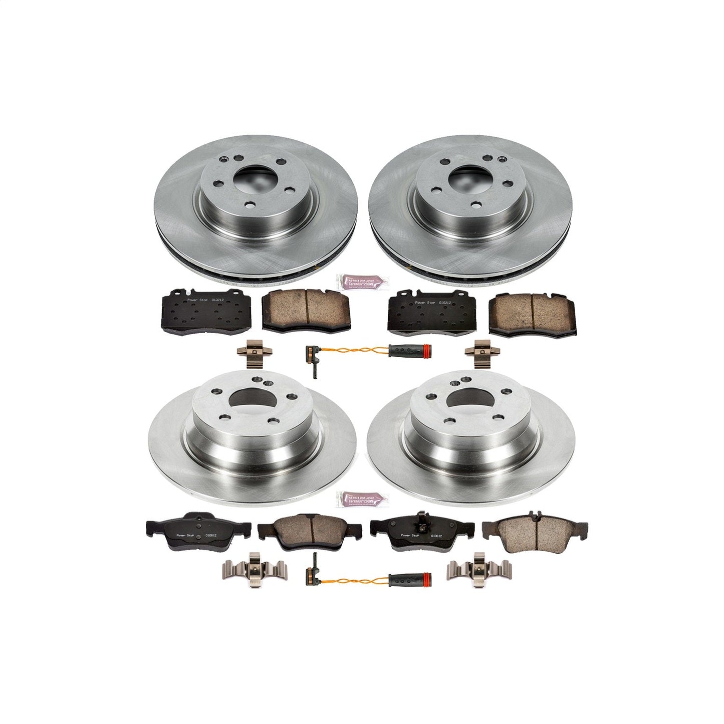PowerStop 04-06 Mercedes-Benz E500 Front & Rear Autospecialty Brake Kit (KOE4513)