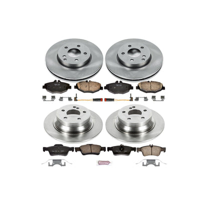 PowerStop 03-05 Mercedes-Benz E320 Front & Rear Autospecialty Brake Kit (KOE4514)