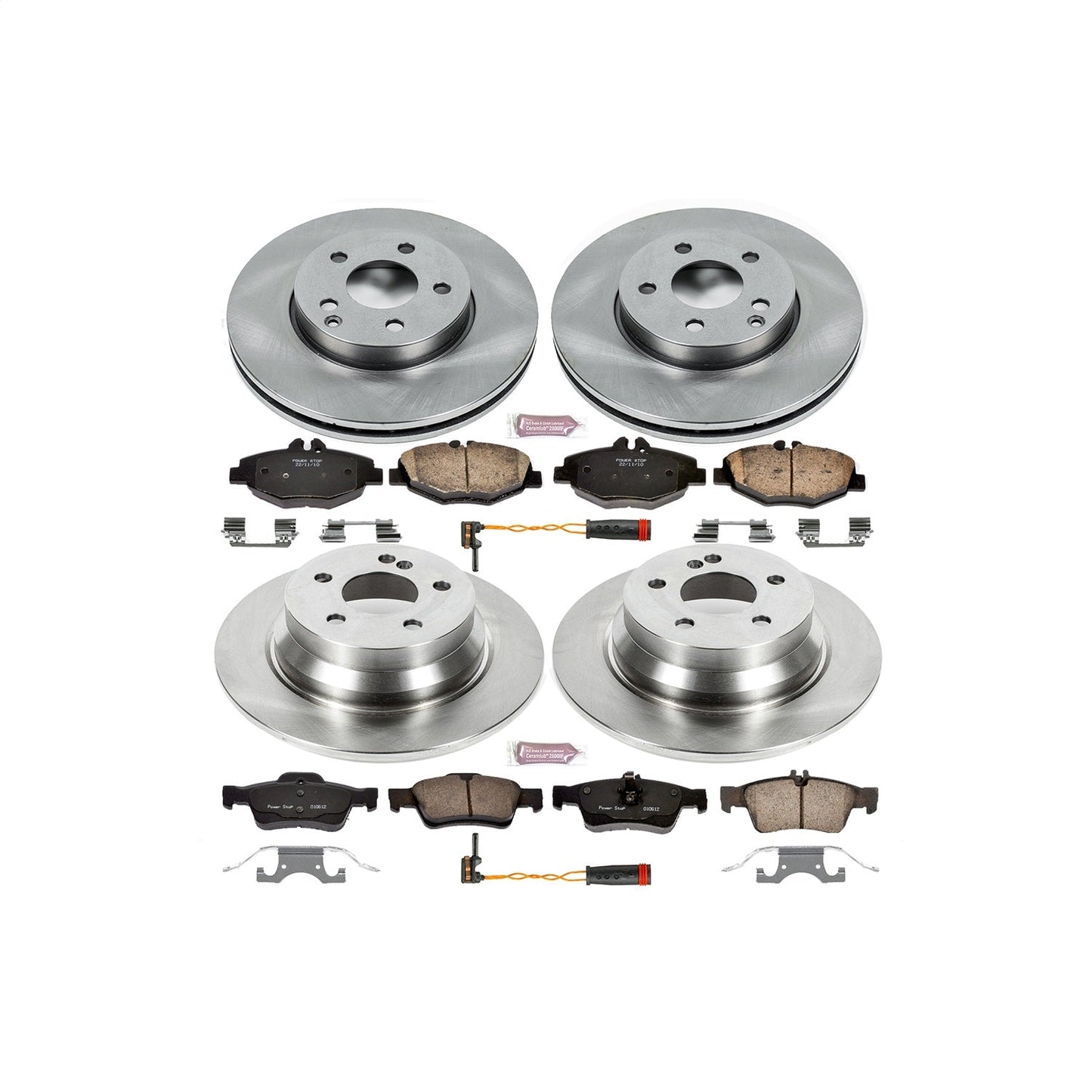 PowerStop 2006 Mercedes-Benz E320 Front & Rear Autospecialty Brake Kit (KOE4515)