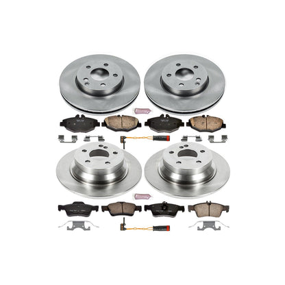 PowerStop 2006 Mercedes-Benz E320 Front & Rear Autospecialty Brake Kit (KOE4515)