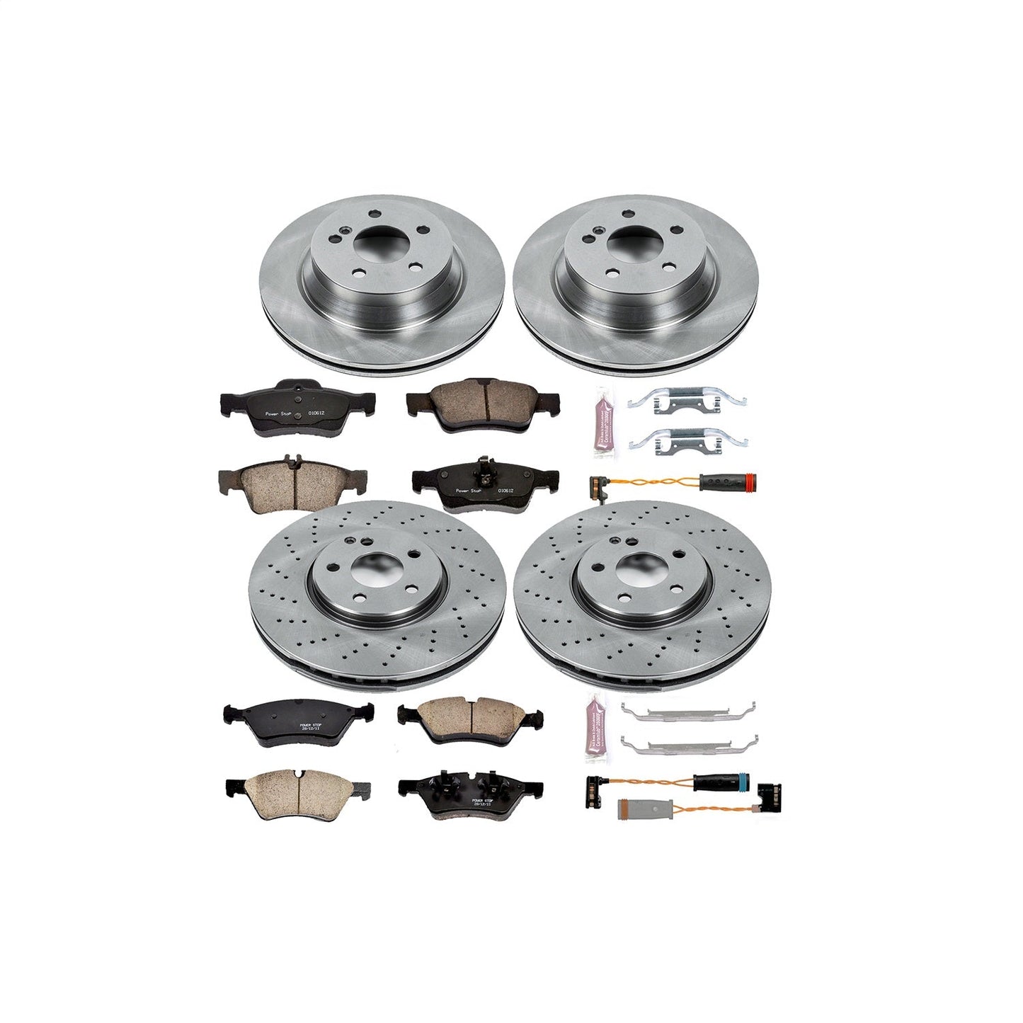 PowerStop 2006 Mercedes-Benz E500 Front & Rear Autospecialty Brake Kit (KOE4516)