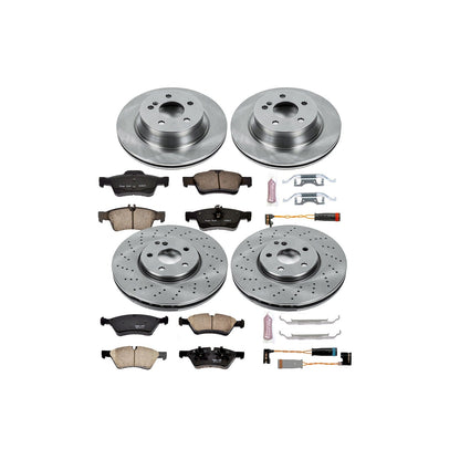 PowerStop 2006 Mercedes-Benz E500 Front & Rear Autospecialty Brake Kit (KOE4516)