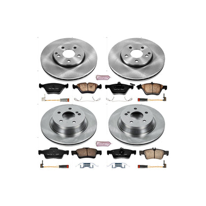 PowerStop 06-09 Mercedes-Benz E350 Front & Rear Autospecialty Brake Kit (KOE4518)