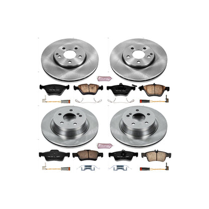 PowerStop 2006 Mercedes-Benz E350 Front & Rear Autospecialty Brake Kit (KOE4519)