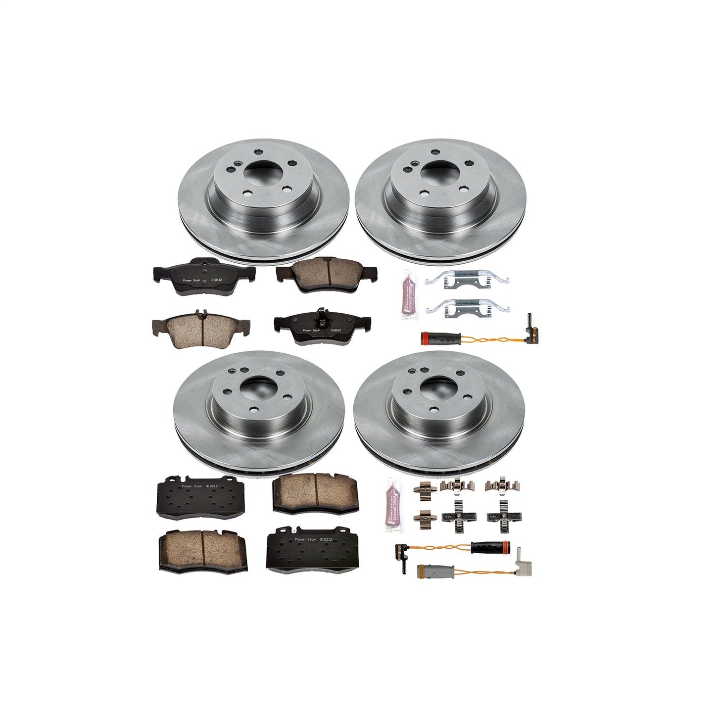 PowerStop 03-06 Mercedes-Benz E500 Front & Rear Autospecialty Brake Kit (KOE4521)