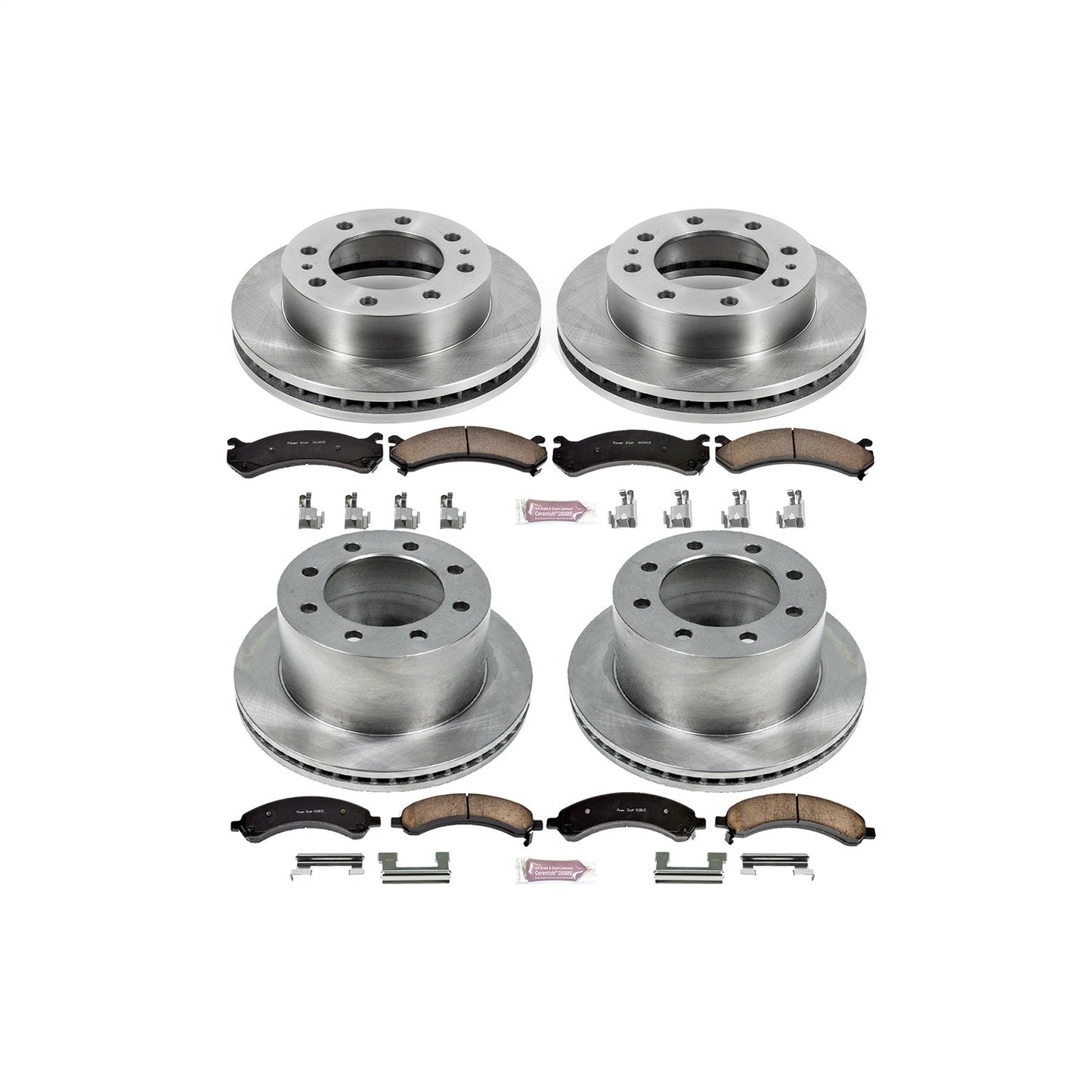 PowerStop 03-08 Chevrolet Express 3500 Front & Rear Autospecialty Brake Kit (KOE4528)