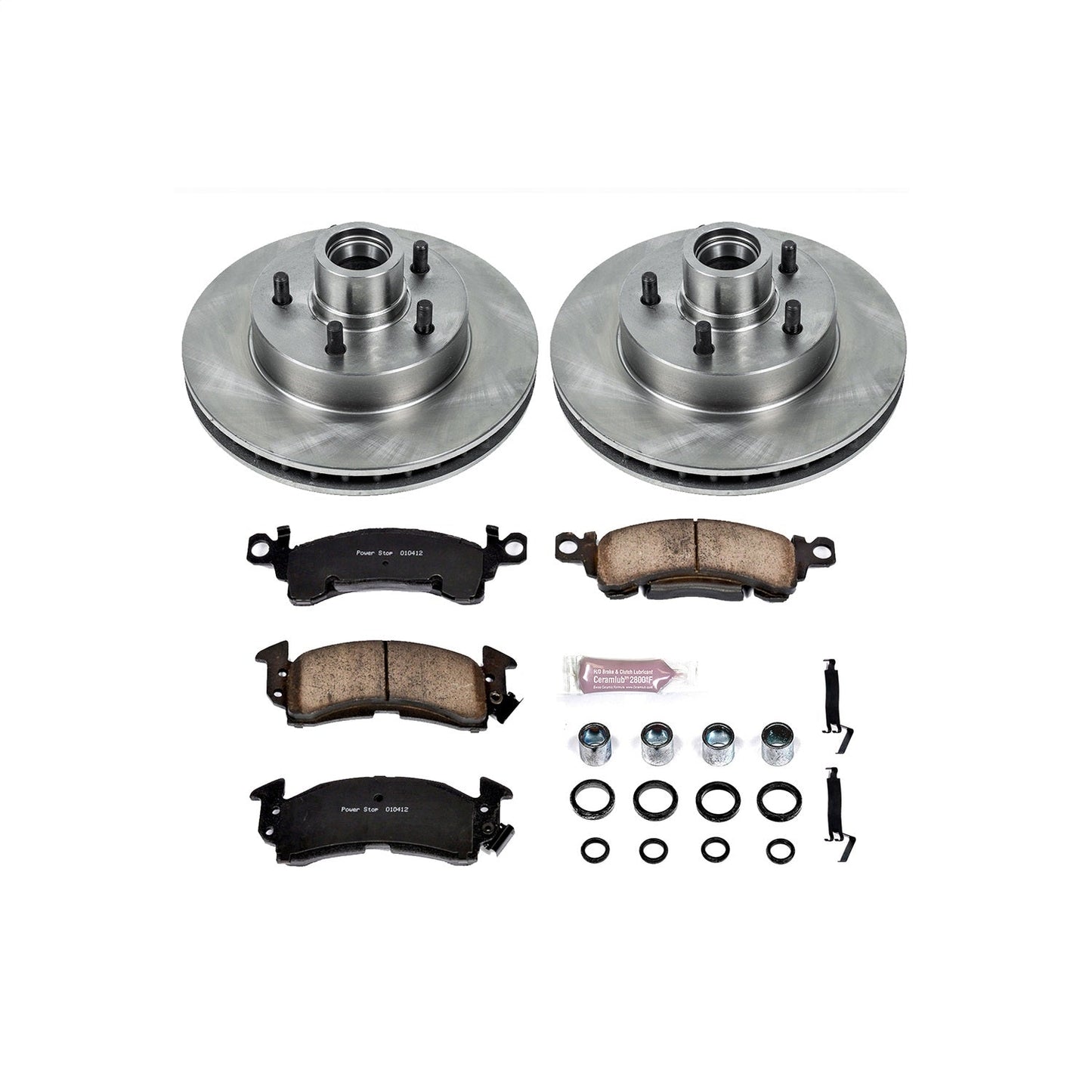 PowerStop 71-73 Buick Centurion Front Autospecialty Brake Kit (KOE4539)