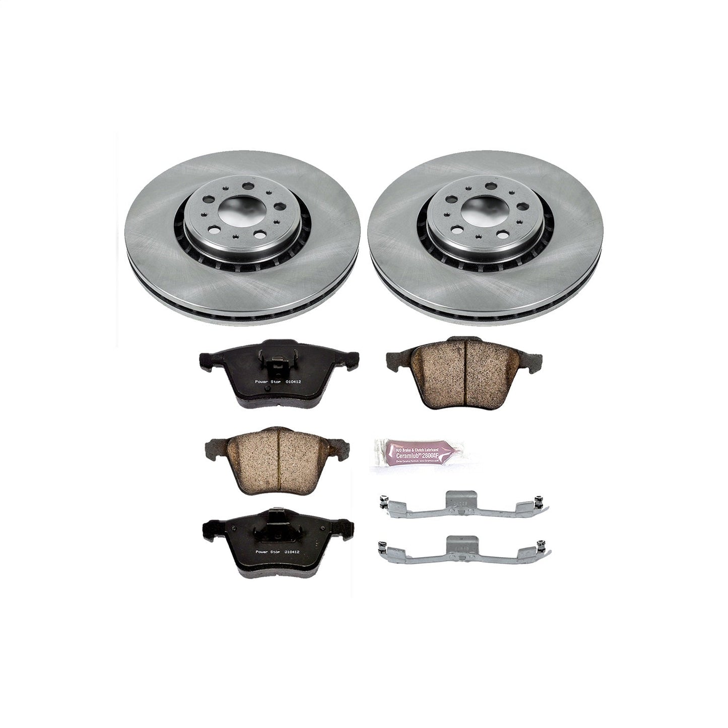 PowerStop 03-14 Volvo XC90 Front Autospecialty Brake Kit (KOE4552)