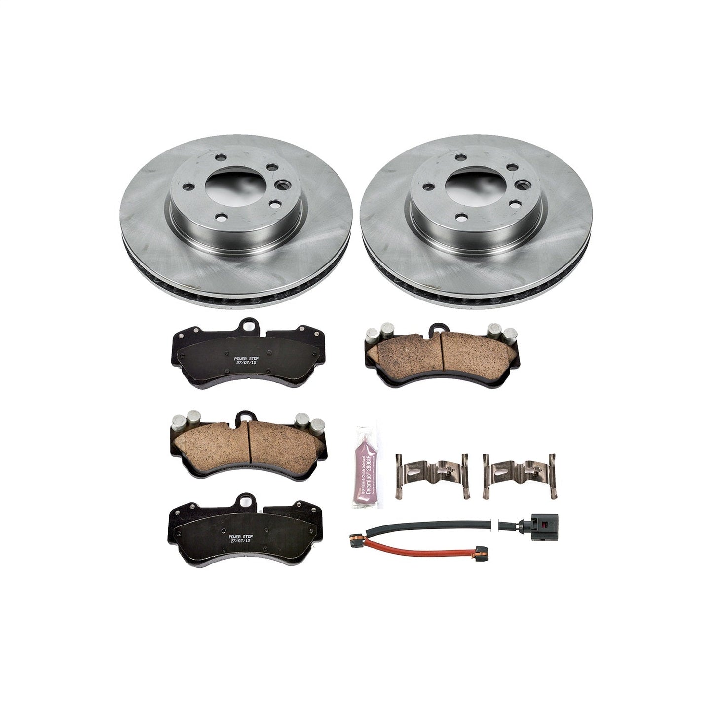 PowerStop 04-06 Porsche Cayenne Front Autospecialty Brake Kit (KOE4554)