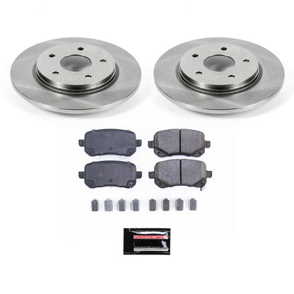 PowerStop 08-12 Chrysler Town & Country Rear Autospecialty Brake Kit (KOE4569)