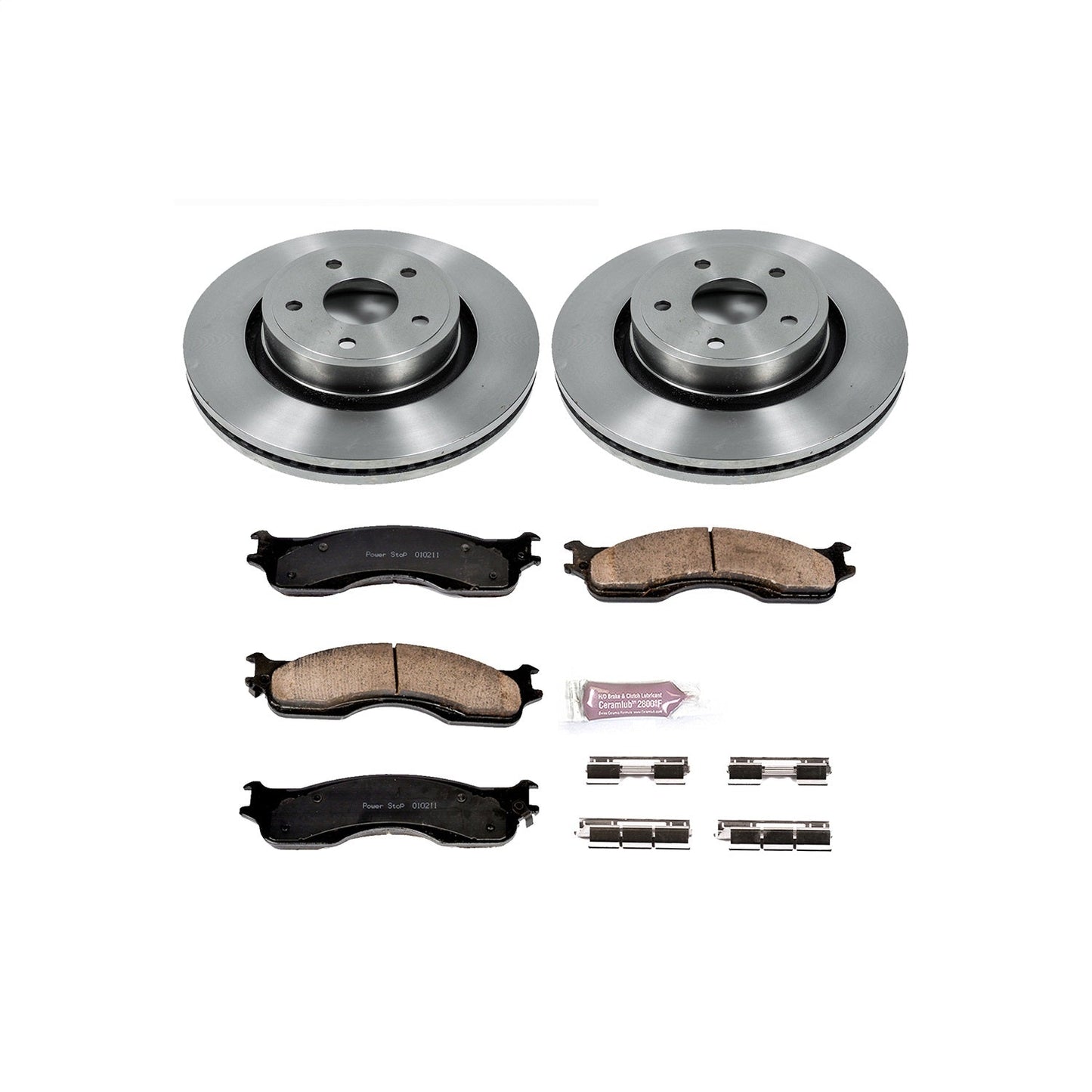 PowerStop 2004 Dodge Ram 1500 Front Autospecialty Brake Kit (KOE4584)