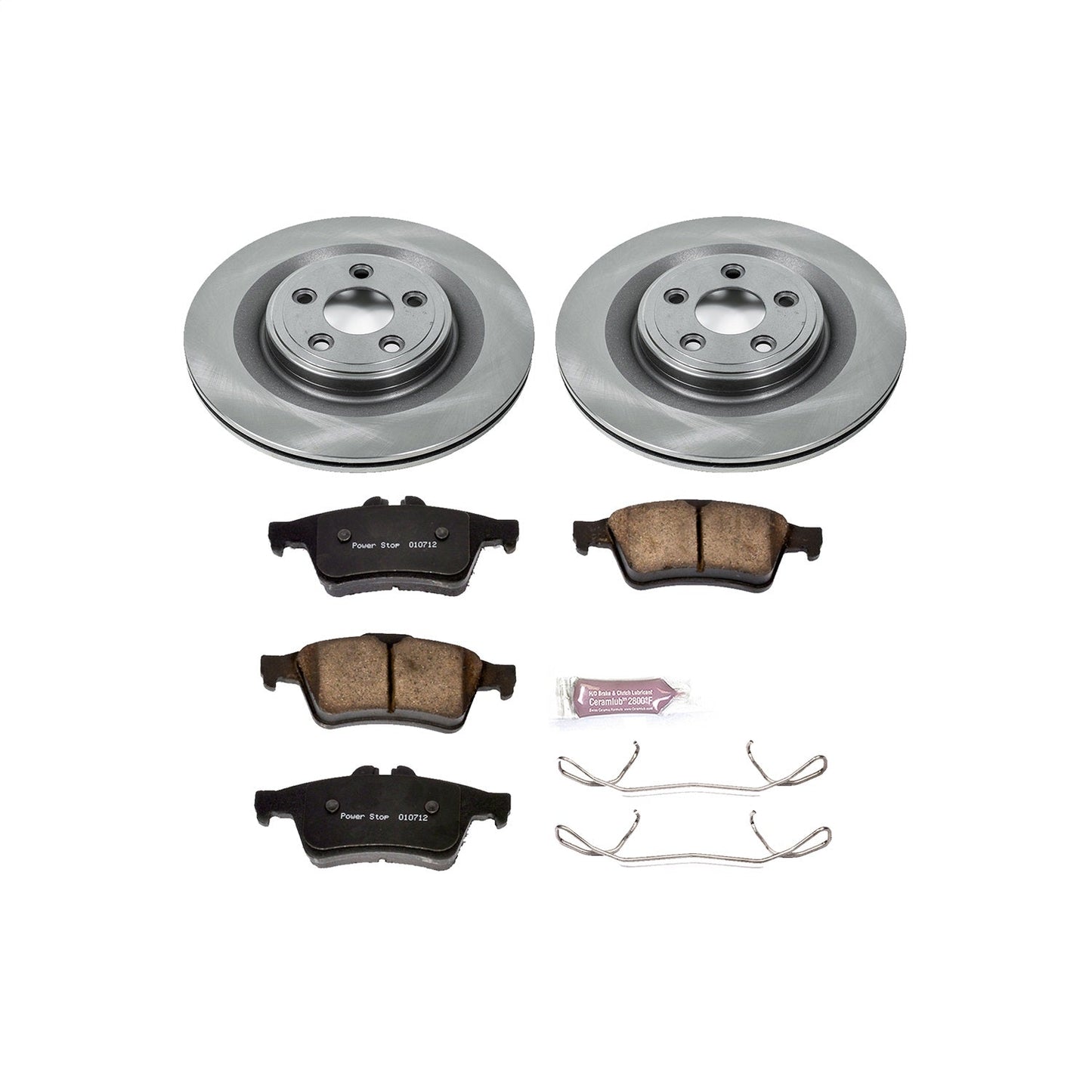 PowerStop 06-08 Jaguar S-Type Rear Autospecialty Brake Kit (KOE4612)