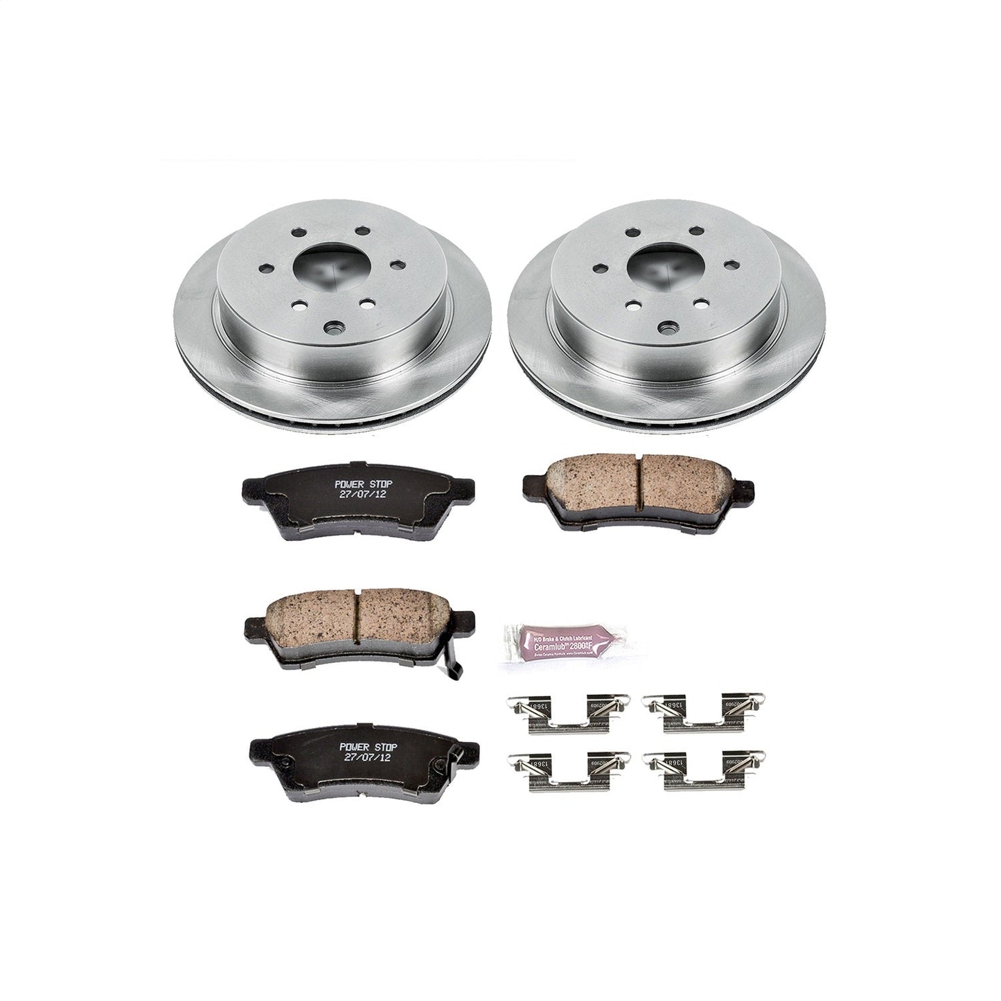 PowerStop 05-18 Nissan Frontier Rear Autospecialty Brake Kit (KOE4621)