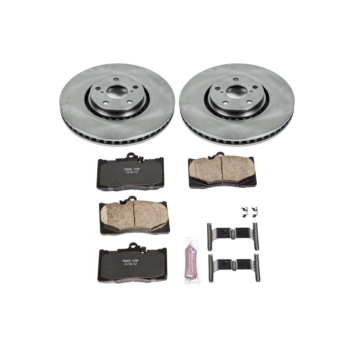 PowerStop 07-11 Lexus GS350 Front Autospecialty Brake Kit (KOE4634)