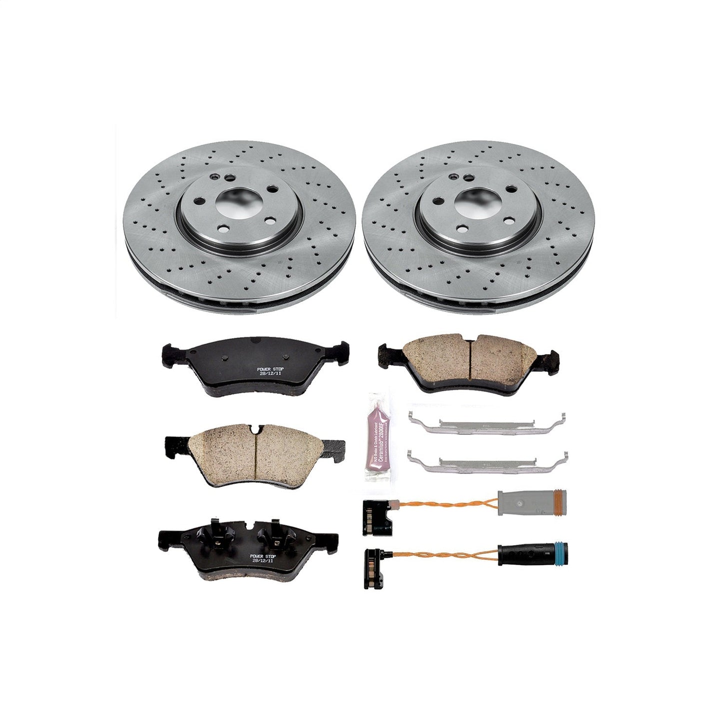 PowerStop 2006 Mercedes-Benz E500 Front Autospecialty Brake Kit (KOE4644)