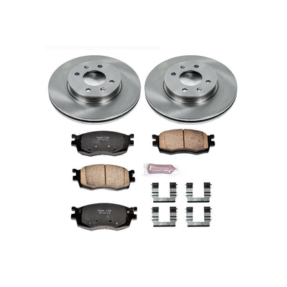 PowerStop 06-11 Hyundai Accent Front Autospecialty Brake Kit (KOE4652)