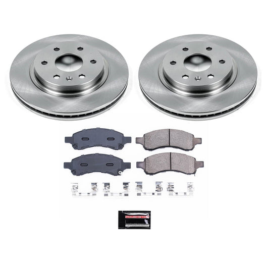 PowerStop 08-17 Buick Enclave Front Autospecialty Brake Kit (KOE4657)
