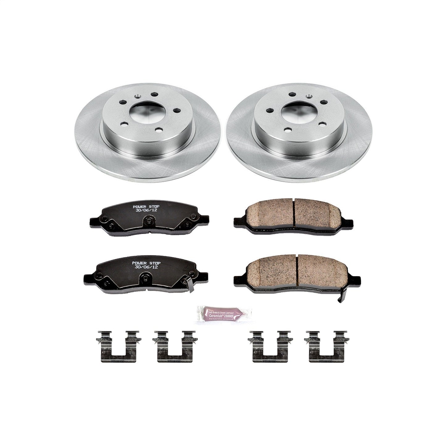 PowerStop 06-11 Buick Lucerne Rear Autospecialty Brake Kit (KOE4658)