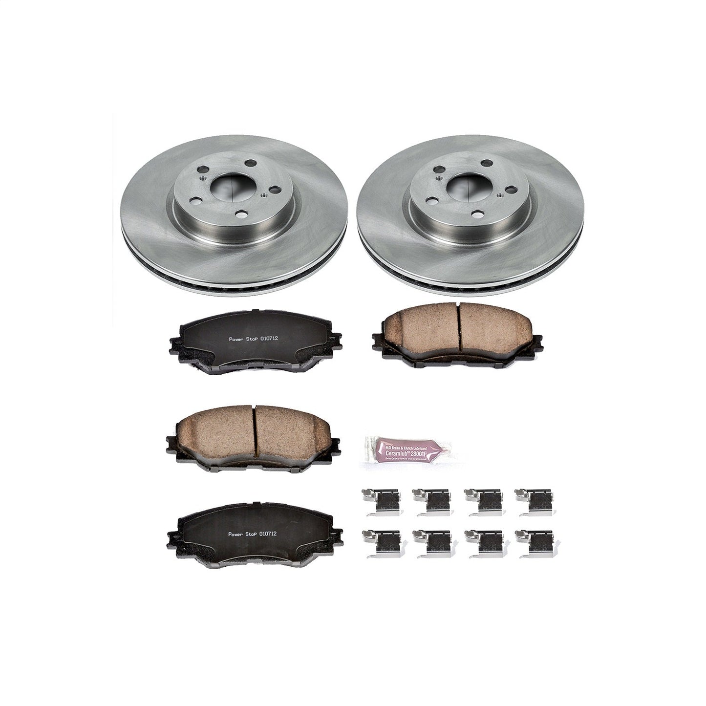 PowerStop 09-10 Pontiac Vibe Front Autospecialty Brake Kit (KOE4669)
