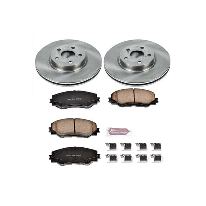 PowerStop 09-10 Pontiac Vibe Front Autospecialty Brake Kit (KOE4669)